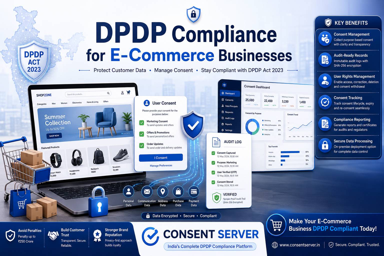 DPDP Compliance for E-Commerce Businesses in India | Complete Guide 2026