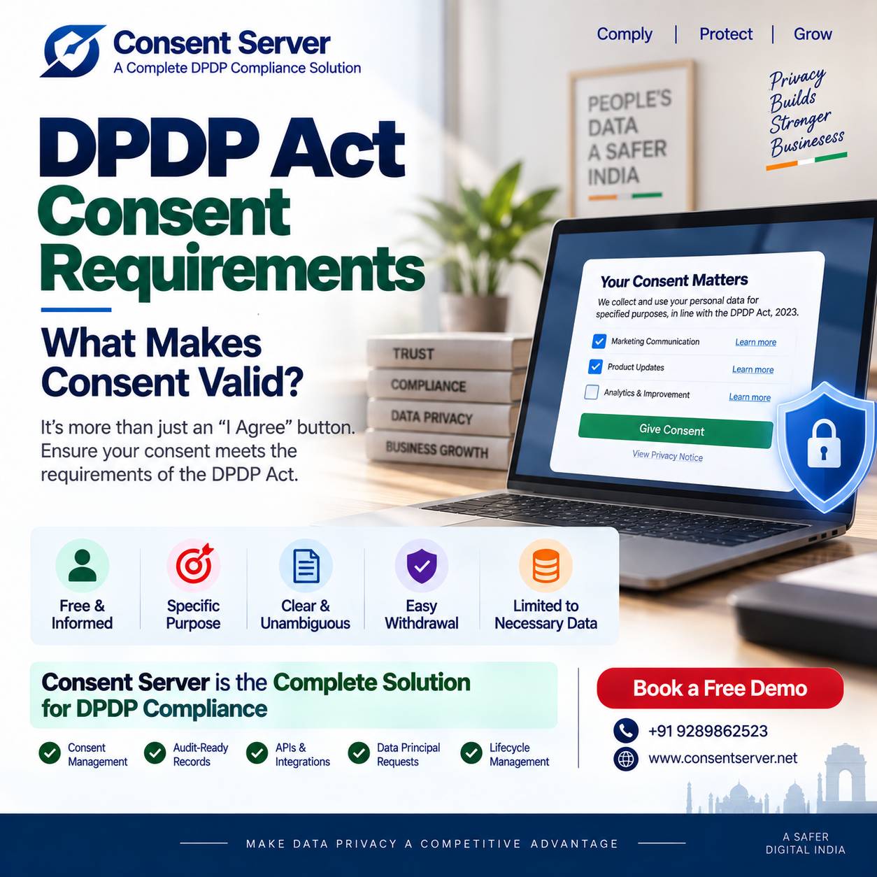 DPDP Act Consent Requirements: What Makes Consent Valid?