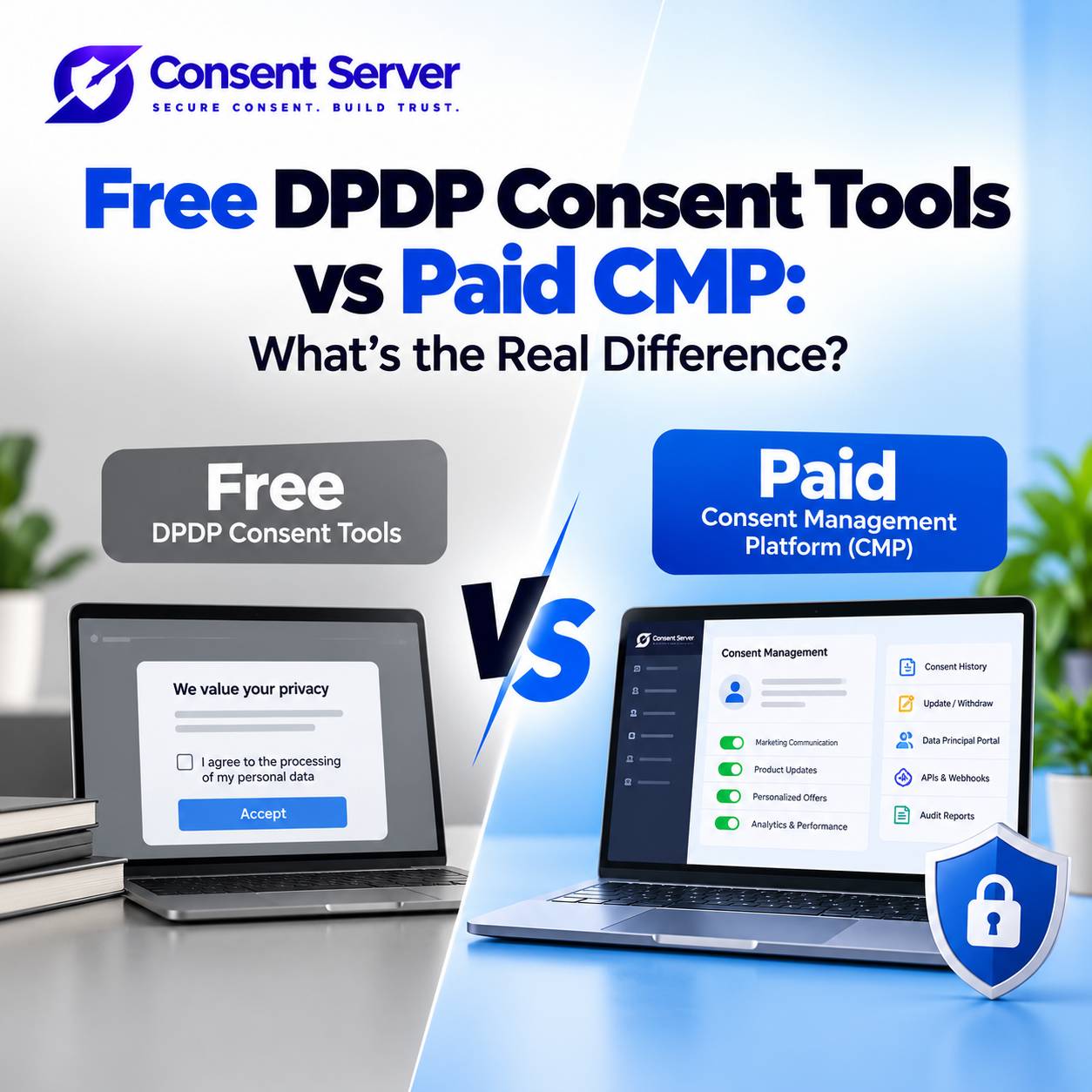 Free DPDP Consent Tools vs Paid CMP: What’s the Difference?